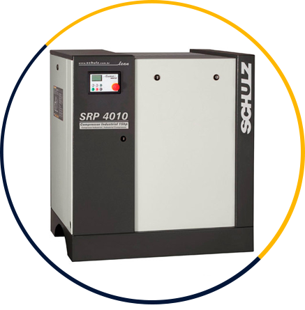 Compressor de Ar de Parafuso SRP 4010 Lean Ar Direto