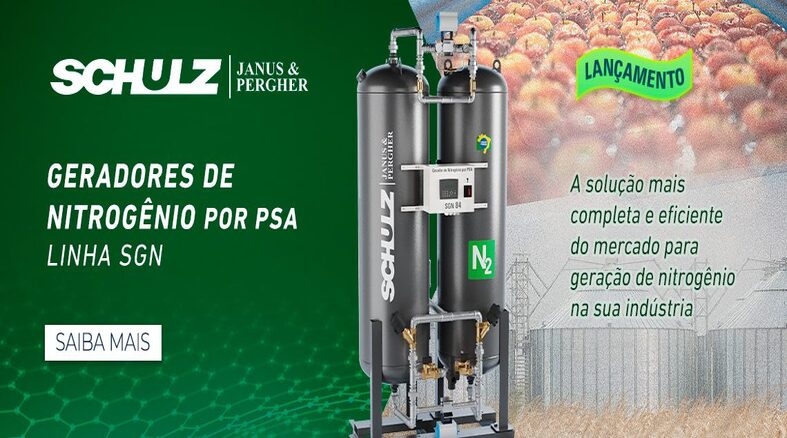 Schulz apresenta sua nova linha de Geradores de Nitrogênio por PSA: a solução mais completa e eficiente do mercado para geração de nitrogênio