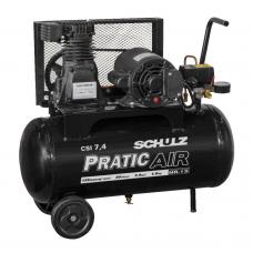 COMPRESSOR DE AR PRATIC AIR CSI 7,4 / 30 COM RODAS