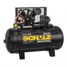 COMPRESSOR DE AR DE PISTÃO MAX MSV 20 / 300 - MOTOR ABERTO