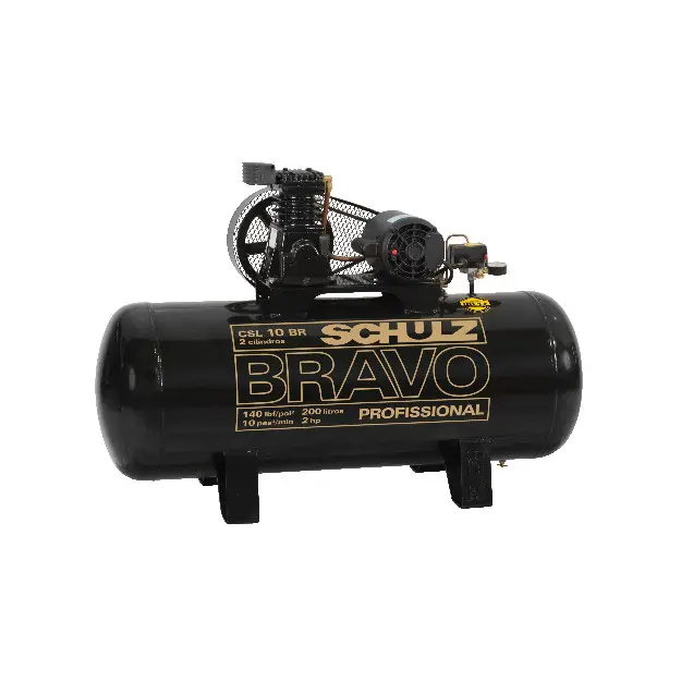 Compressor Bravo CSL 10BR/200 - 10 pcm 200 litros 2 hp