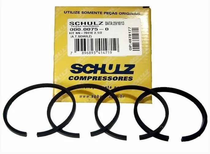 Kit Anel de Pistão para Compressor - 000.0075-0