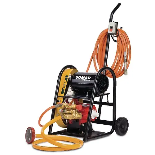 Lavadora Somar LRS 450 com Motor - com Carrinho - Chave de Partida