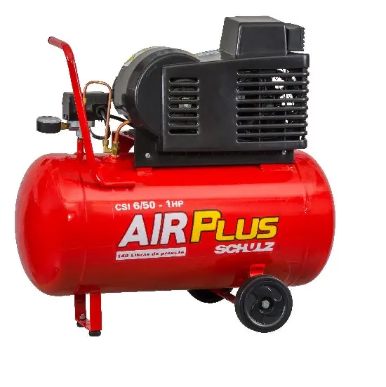 Compressor de Ar Schulz Air Plus CSI 6/50 com Rodas