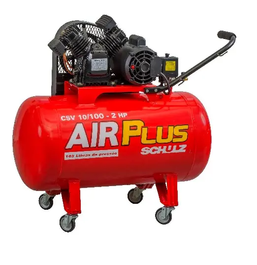 Compressor de Pistão Schulz Air Plus CSV 10/100 com Rodas
