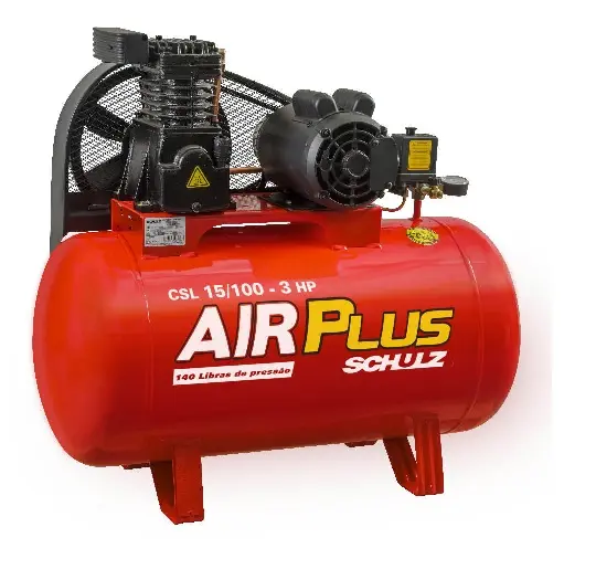Compressor Air Plus CSL 15/100 - 15 pcm 100 litros 3 hp