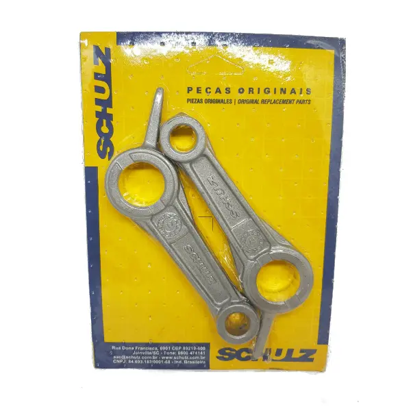 Conjunto Biela em Alumínio C/ 2 Pçs. com Colo Inferior 22MM e Colo Superior 12,7MM - 70...