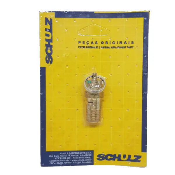 Válvula Segurança em Latão 1/4 Pol, ASME, Ajustada P/ Pressão 135 PSIG - 022.0170-0/AT