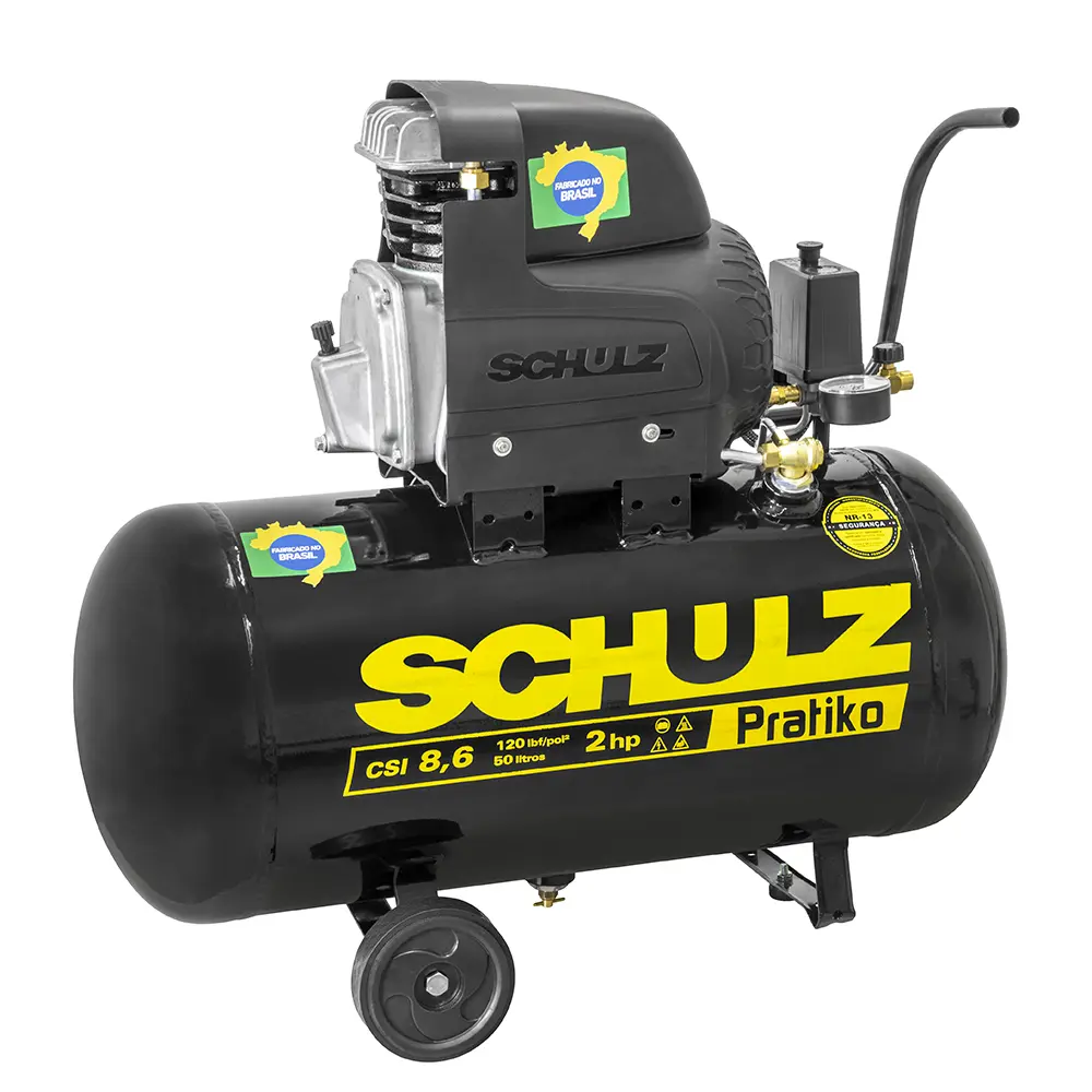 Motocompressor Pratiko CSI 8,6/50 - 8,6 pcm 50 litros 2 hp